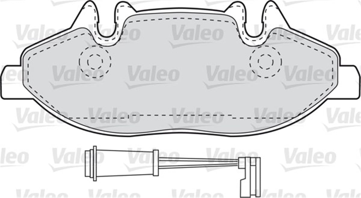 VITOÖN BALATA MB VIANO 3.0-3.2CDİ 2.2- VITO 109CDI 2.2-111CDI 2.0-115CDI 2.2-119 3.0-122 W639 03 VALEO 598764VALEOVALEO 598764