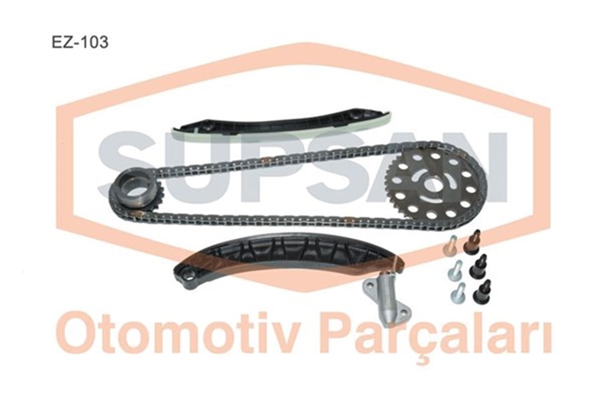 VIVAROEKSANTRİK ZİNCİR KİTİ VIVARO-2.0CDTI M9R 780-782-786 -M9R TRAFIC II-KALEOS-LGN-QASHQAI 2.0 DCİ 16V -4431205 SUPSAN EZ-103SUPSANSUPSAN EZ-103
