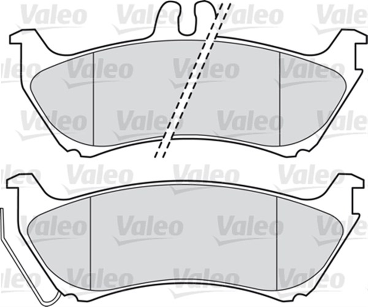 W163ARKA BALATA MERCEDES M-CLASS W163 ML230-ML430-ML320-ML270 98-05 VALEO 598813VALEOVALEO 598813