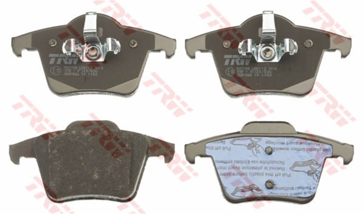 XC90ARKA BALATA VOLVO XC90 2.5T 02 D5 02 T6 02 D5 V8 05 D5 09 3.2 06 D5 09 TRW GDB1566TRWTRW GDB1566