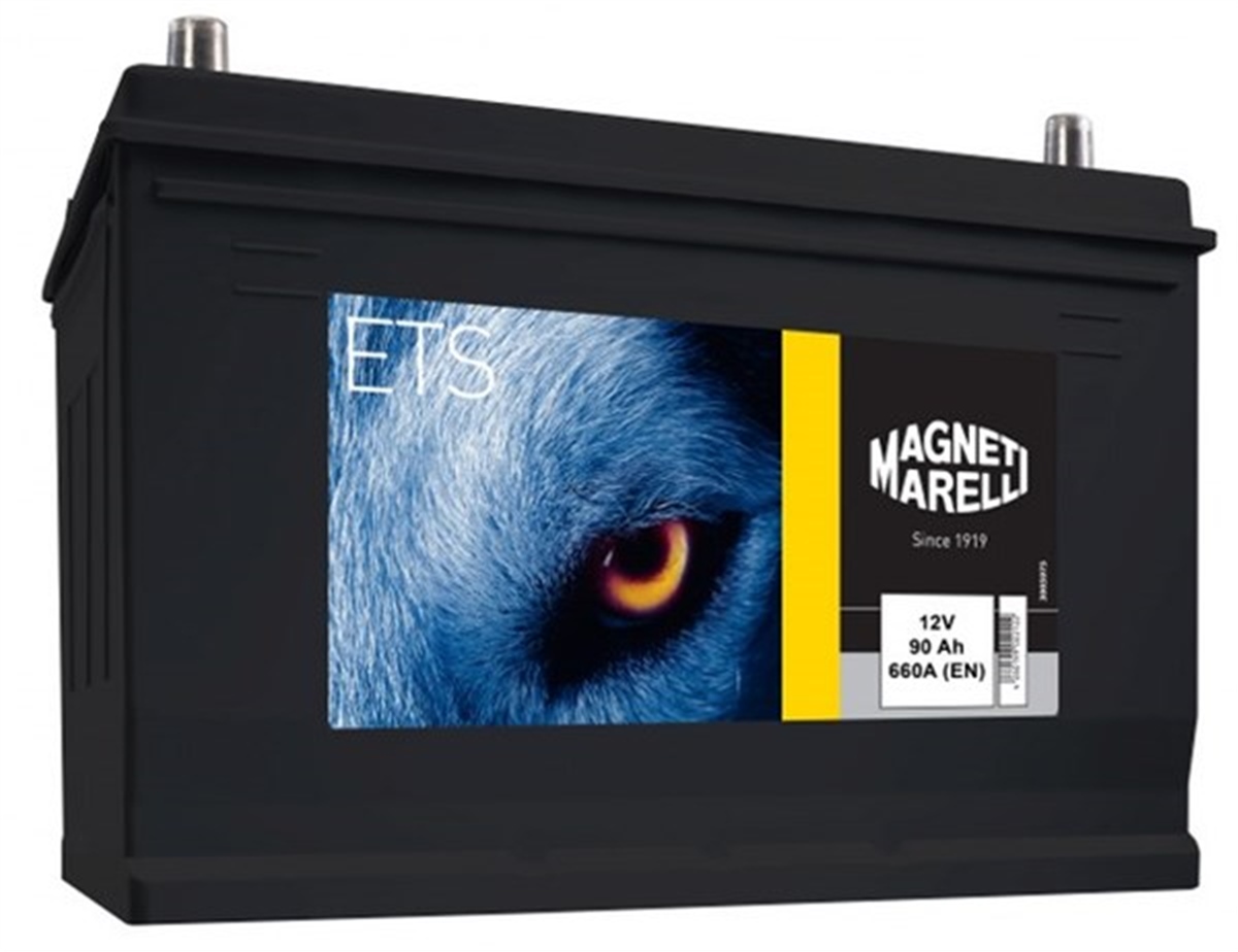 YEDEK PARÇA81067809072010 AKÜ 12V 90 AH 325X175X227 ETS90TR MARELLI 55176509MARELLIMARELLI 55176509