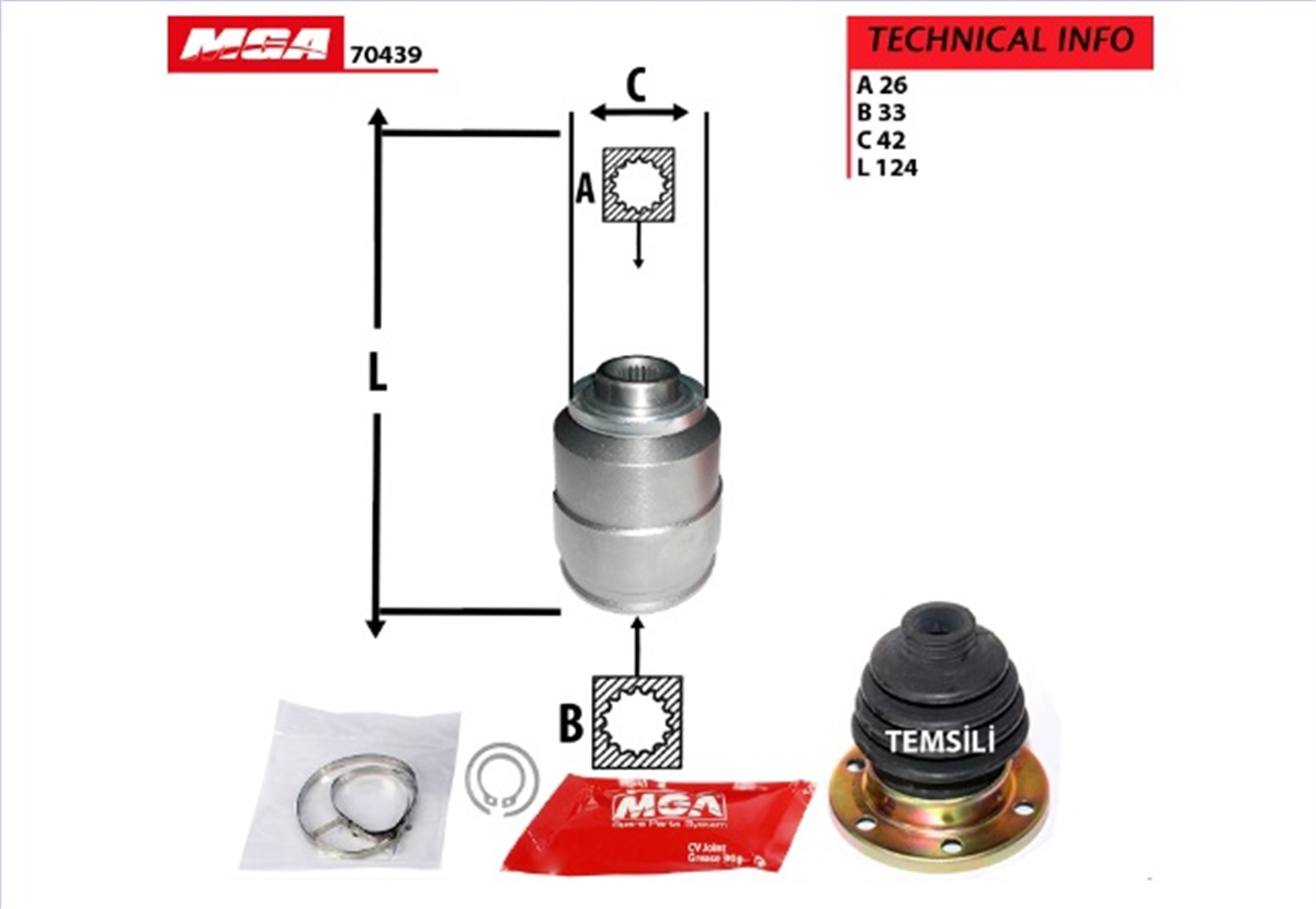 YEDEK PARÇAAKS KAFA IC SAG-HYUNDAI ACCENT-ERA 07>11 