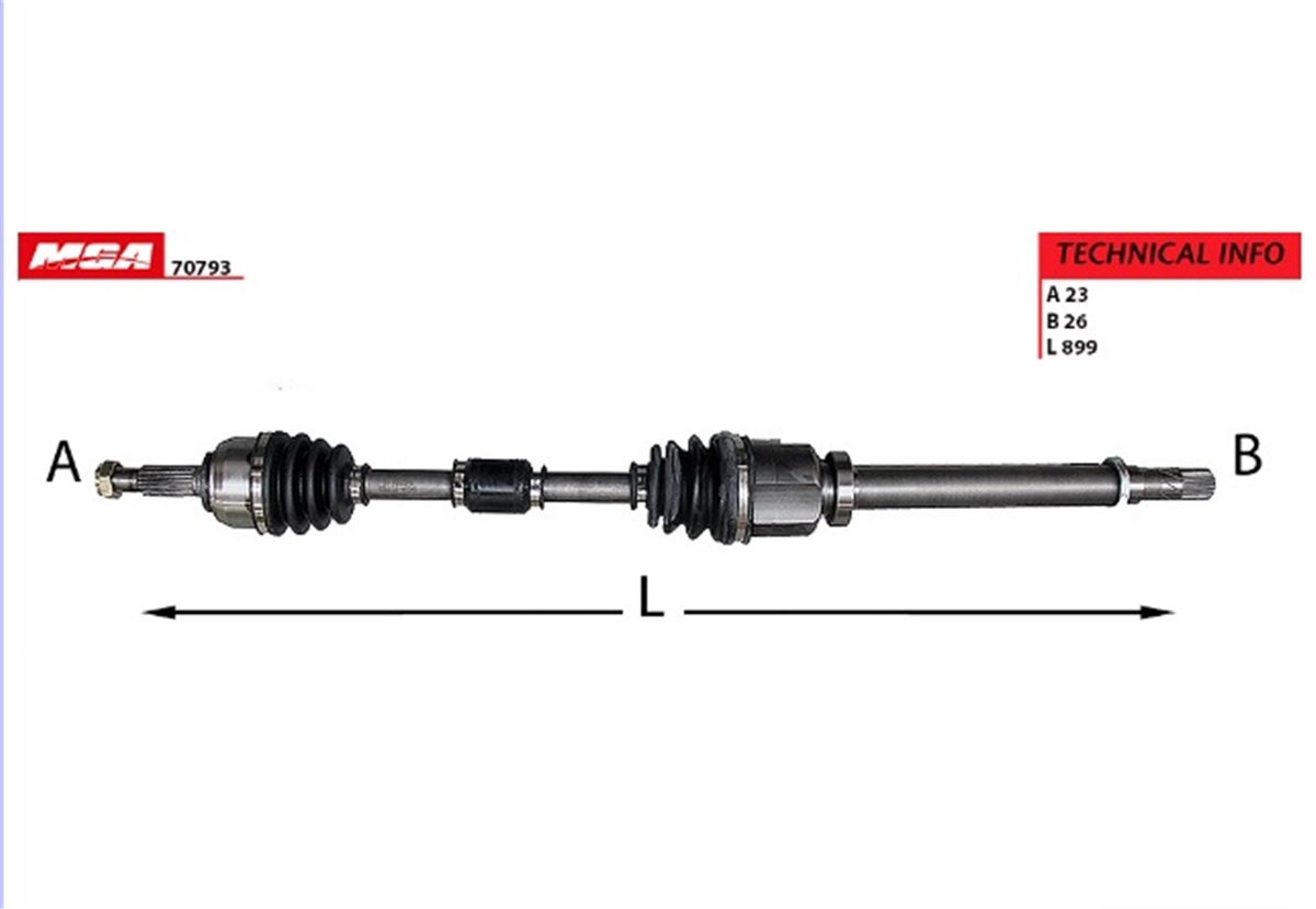 YEDEK PARÇAAKS KOMPLE SAG-MAN.-NISSAN MICRA 1.0-1.2-1.3-1.4-1.6  03>10 / NOTE 1.4-1.6  06> 391001U600 -MGA-70793MGAMGA-70793