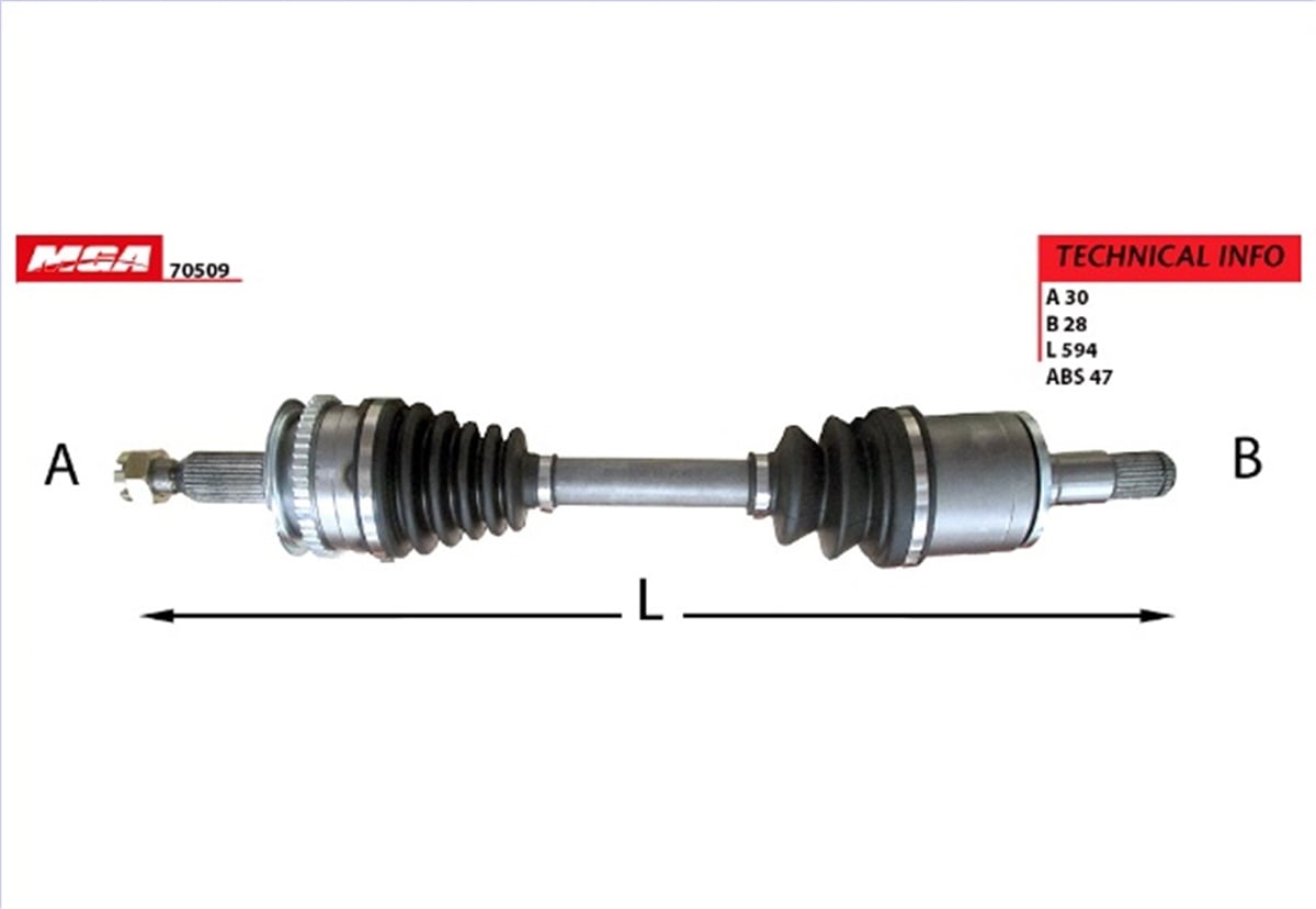 YEDEK PARÇAAKS KOMPLE SOL ABSLI-MITSUBISHI L200 06>19  
