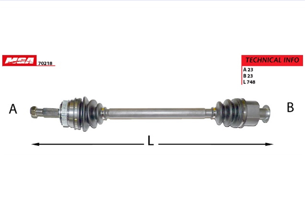 YEDEK PARÇAAKS SAG ABSLI- RENAULT  LAGUNA I 1.8 2.0 97-01  ABS DIS SAYISI 44  ***AKSTAN OKUYAN*** 7701349998 -MGA-70218MGAMGA-70218