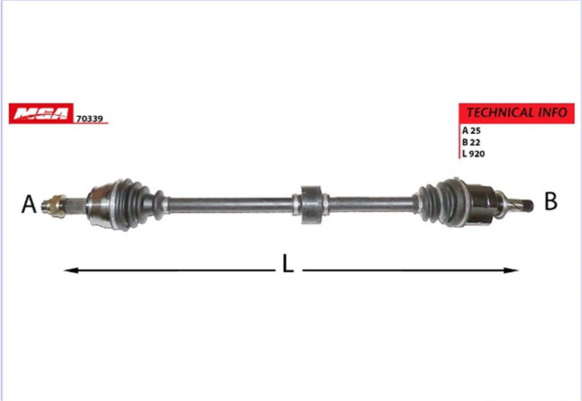 YEDEK PARÇAAKS SAG  OPEL  CORSA D 1.3CDTI DJT MOTOR  06--  374793 -MGA-70339MGAMGA-70339