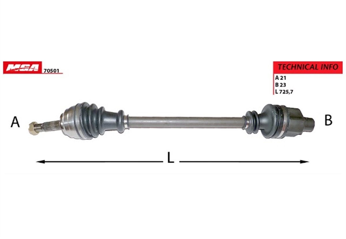 YEDEK PARÇAAKS SAĞ  RENAULT   CLIO II 1.9 DTI 1998-2008 KANGOO 1.9 DTI 1998-2008 TWINGO ABSSIZ INCE FREEZE  YAYSIZ--  7700110484 -MGA-70501MGAMGA-70501