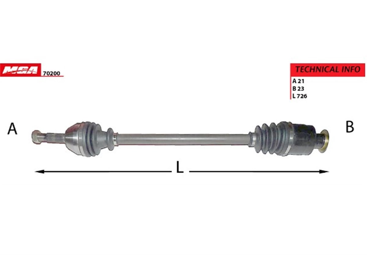 YEDEK PARÇAAKS SAG ( RENAULT : R9 )PARCAWORLDMGA-70200