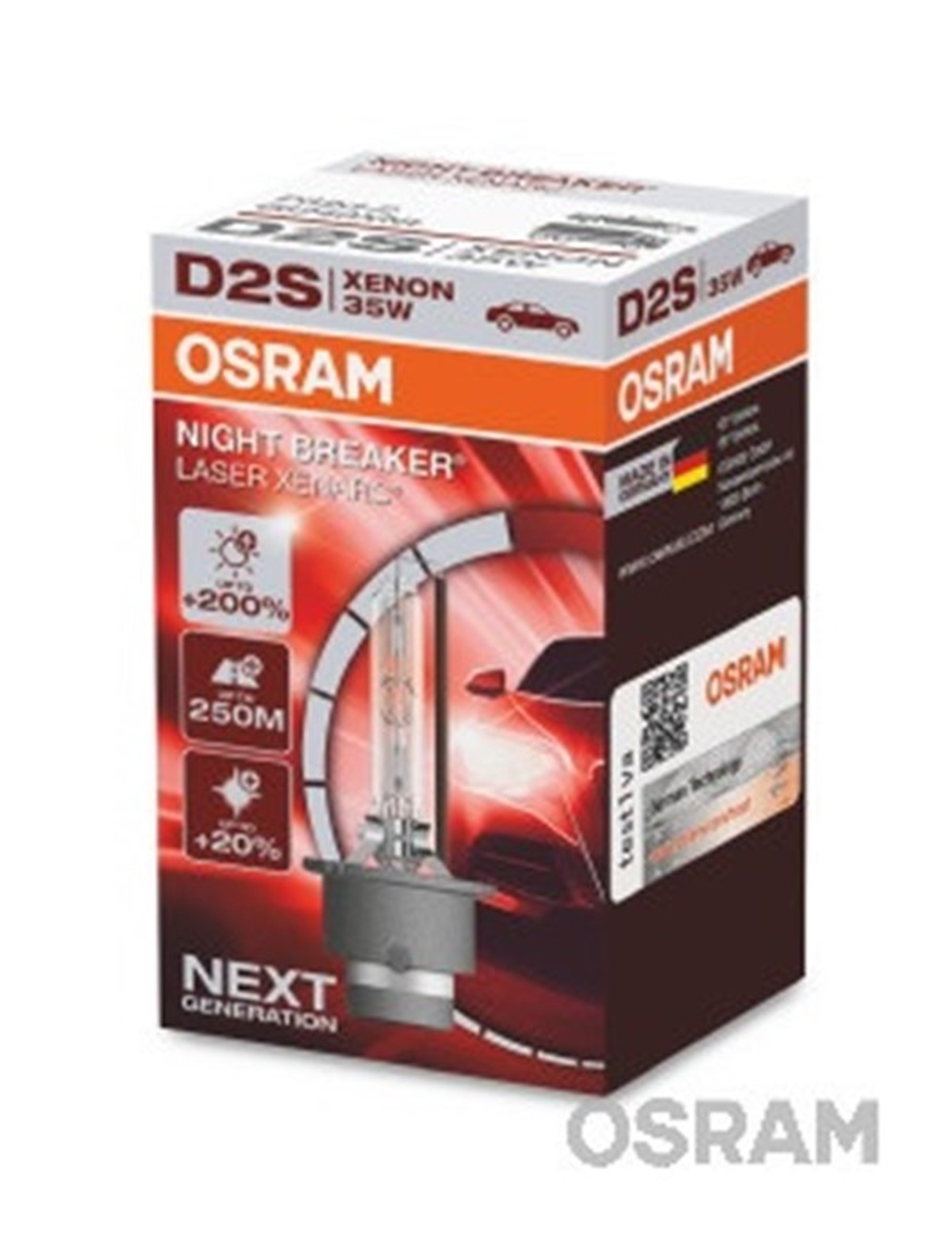 YEDEK PARÇAAMPUL GAZ DESARJLI 35W D2S XNL BEYAZ IŞIK XENARC 20 BEYAZ IŞIK 200 GÜÇLÜ IŞIK İKİLİ AMBALAJ OSRAM 66240XNL-HCBOSRAMOSRAM 66240XNL-HCB