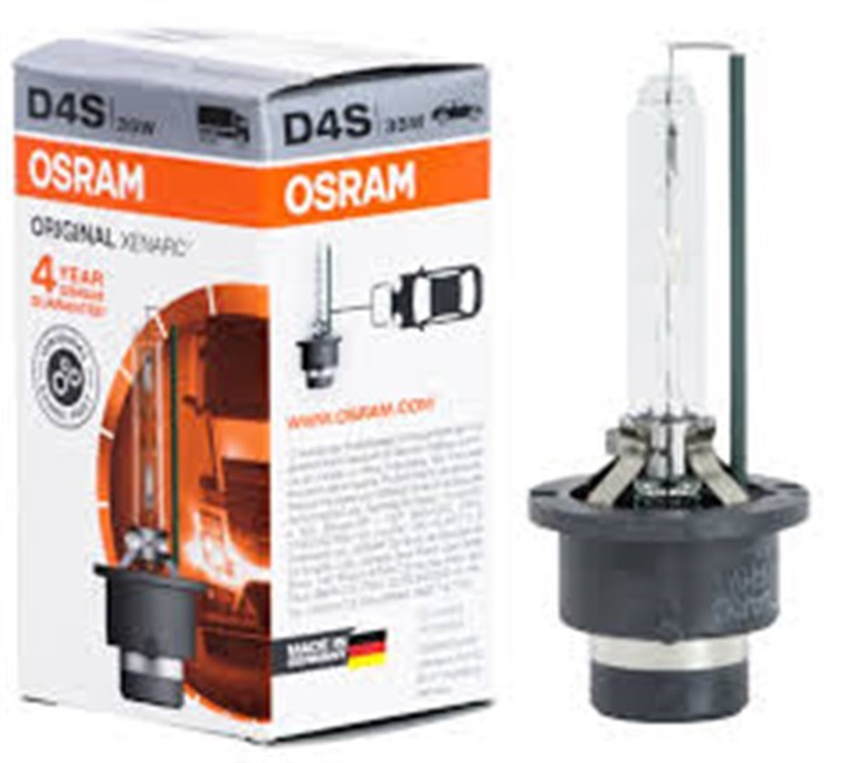 YEDEK PARÇAAMPUL GAZ DESARJLI 35W D4S XENARC 4 YIL GARANTİLİ ÜRÜN OSRAM 66440OSRAMOSRAM 66440