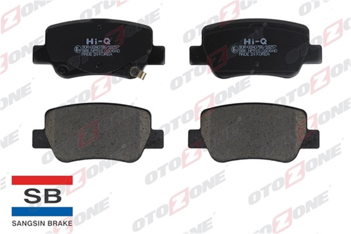 YEDEK PARÇAARKA BALATA AVENSIS SEDAN-KOMBİ T27 1.6-1.8-2.0-2.0D-4D-2.2D-4D 09 GDB4175 OTOZONE FDA8003OTOZONEOTOZONE FDA8003