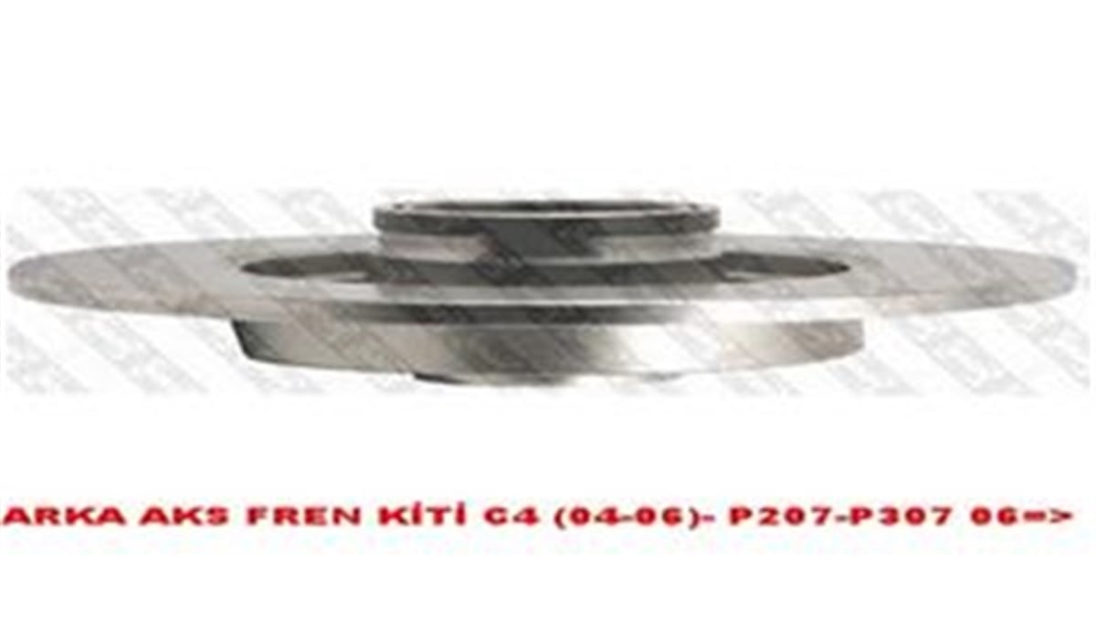 YEDEK PARÇAARKA FREN AYNASI C4 04 207 06 307 00 DS3 09 C3 PICASSO 09 249X9X4DL PORYALI SNR KF159.53USNRSNR KF159.53U