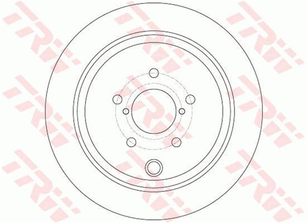 YEDEK PARÇAARKA FREN AYNASI SUBARU FORESTER 10 IMPREZA 08-12 LEGACY 12-14 TRW DF6306TRWTRW DF6306
