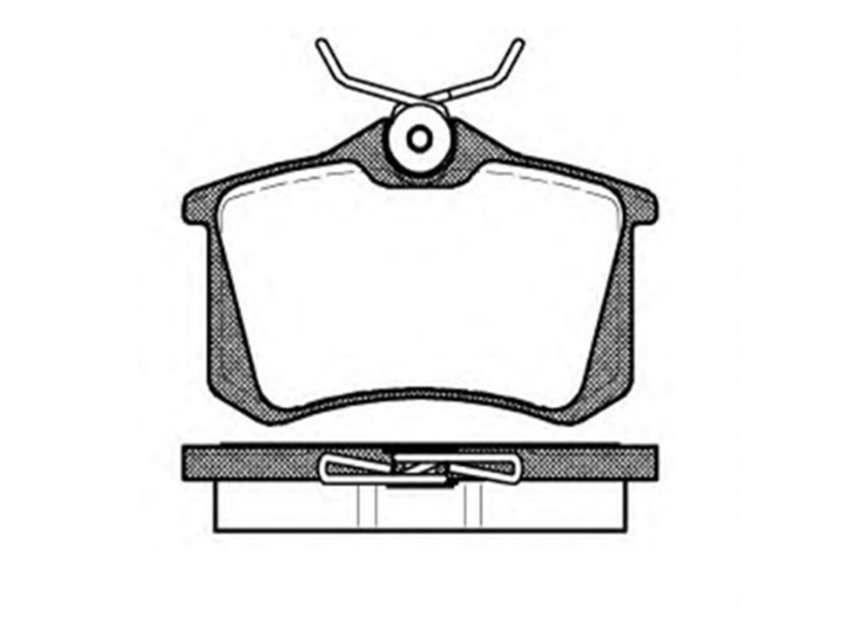 YEDEK PARÇAARKA FREN BALATASI-KABLOSUZ **15MM** (RENAULT : MEGANE II / PEUGEOT : 307 CITROEN C3 / C4 - VW CADDY 04-15  GOLF 84-16  PASSAT 97-05  POLO 18-  AUDI A1 18-  A3 13-16  AUDI A4 01-08  A6 00-05  SEAT IBIZA 18-  LEON 00-16  SKODA OCTAVIA 97-17)MGAMGA-55400