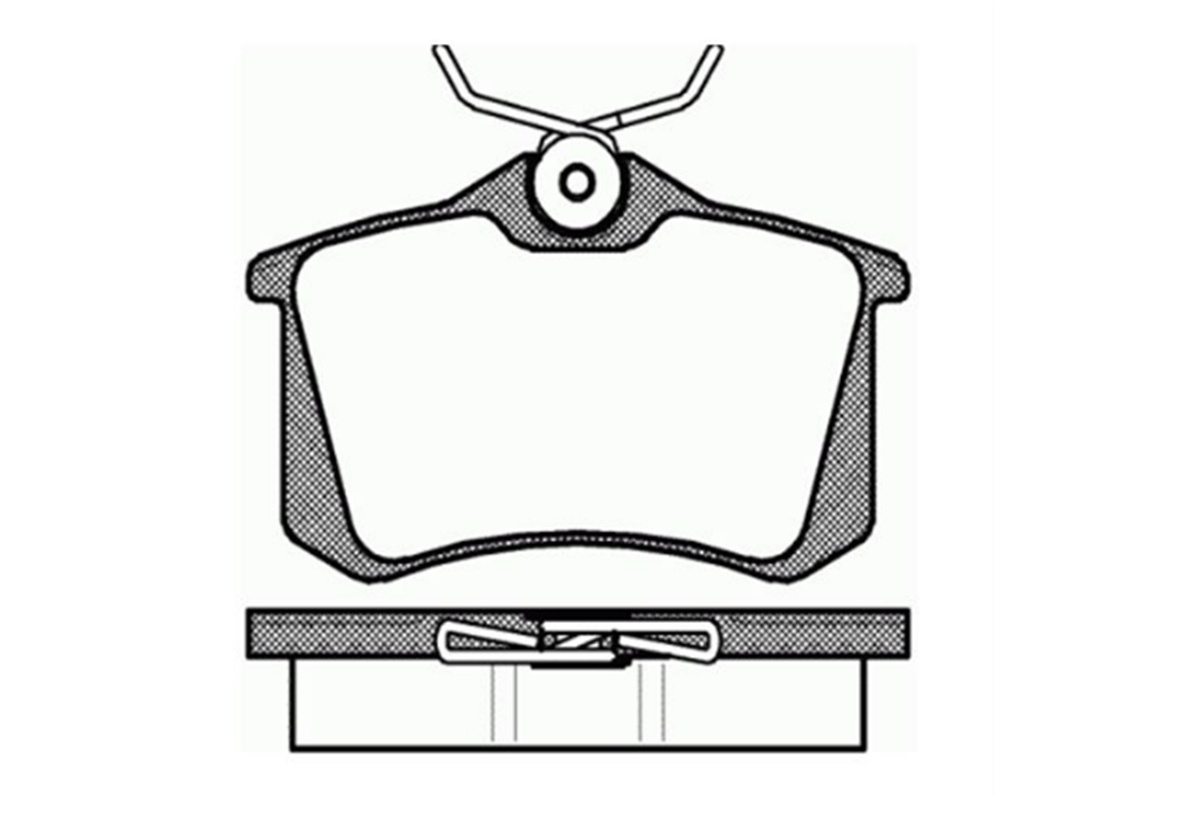 YEDEK PARÇAARKA FREN BALATASI-KABLOSUZ **15MM** (RENAULT : MEGANE II / PEUGEOT : 307 CITROEN C3 / C4 - VW CADDY 04-15  GOLF 84-16  PASSAT 97-05  POLO 18-  AUDI A1 18-  A3 13-16  AUDI A4 01-08  A6 00-05  SEAT IBIZA 18-  LEON 00-16  SKODA OCTAVIA 97-17)MGAMGA-55202