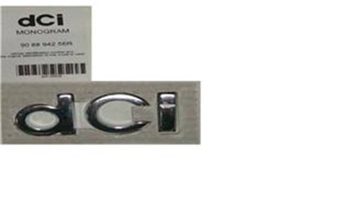 YEDEK PARÇAARKA MONOGRAM YAZI DCI BAGAJ KAPAK YAZI 908894256RYAZI-YAZI 908894256R