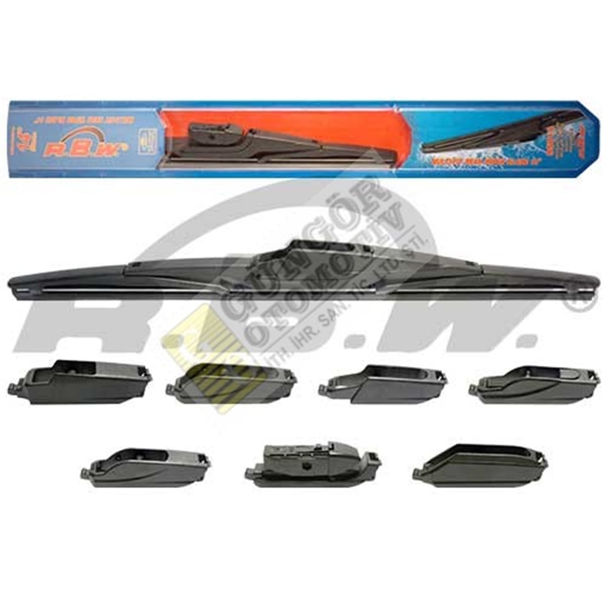 YEDEK PARÇAARKA SİLECEK KOLU 350MM 7 ADAPTÖRLÜ FİORİNO/BİPPER/NEMORBWSGR-95014