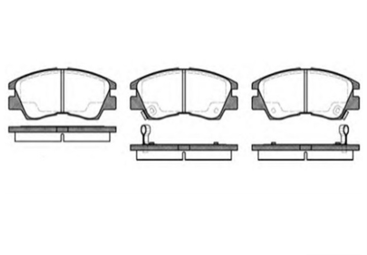 YEDEK PARÇABALATA FREN ON-MITSUBISHI L300 90>08/ L200 86>97  MB500812 -MGA-55297MGAMGA-55297