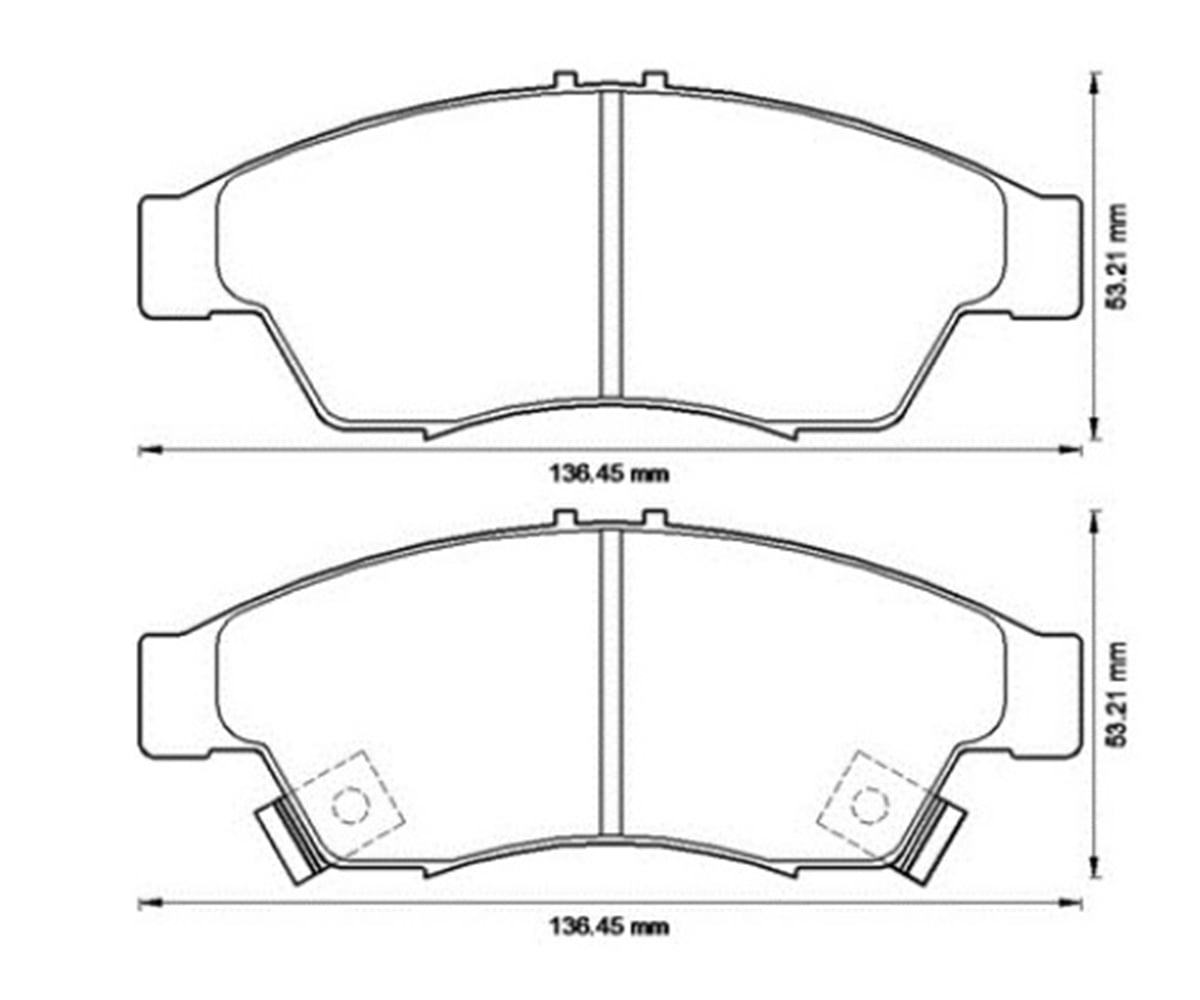 YEDEK PARÇABALATA FREN ON-SUZUKI LIANA 02>12  5581054G61000 -MGA-55442MGAMGA-55442