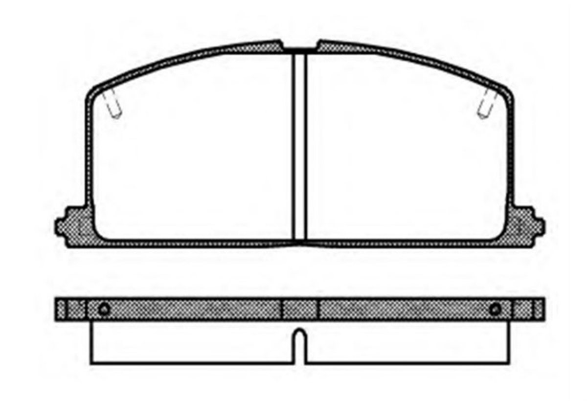 YEDEK PARÇABALATA FREN ON-TOYOTA COROLLA 88>95 