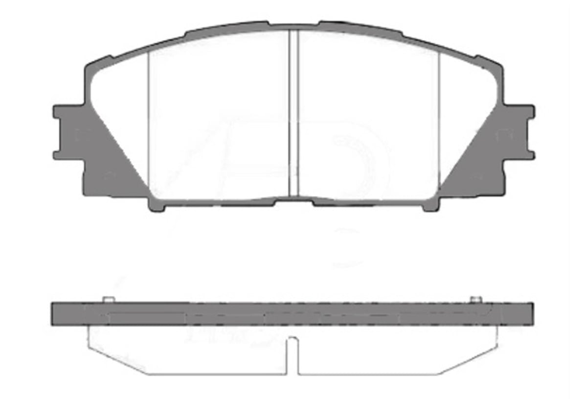 YEDEK PARÇABALATA FREN ON-TOYOTA YARIS 06>11  JAPONYA MONTAJ 0446552200 -MGA-55604MGAMGA-55604