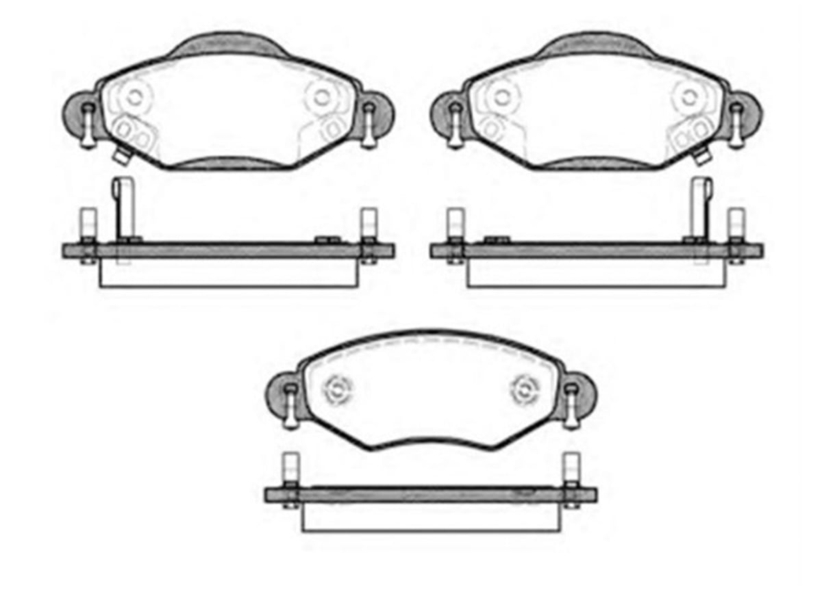 YEDEK PARÇABALATA FREN ON-(TOYOTA: YARIS  03>10 