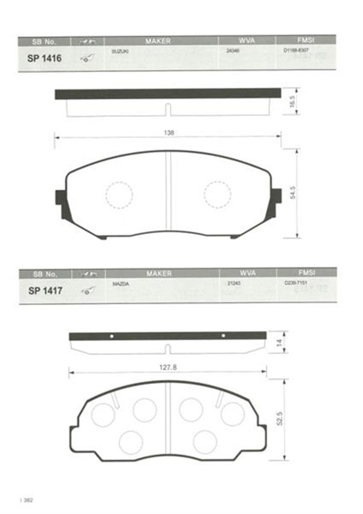 YEDEK PARÇABALATA ÖN DİSK DAIHATSU FEROZA 97 MAZDA B-E SERİ 81-85 OPEL CAMPO 88 GDB980 SANGSIN SP1417SANGSINSANGSIN SP1417