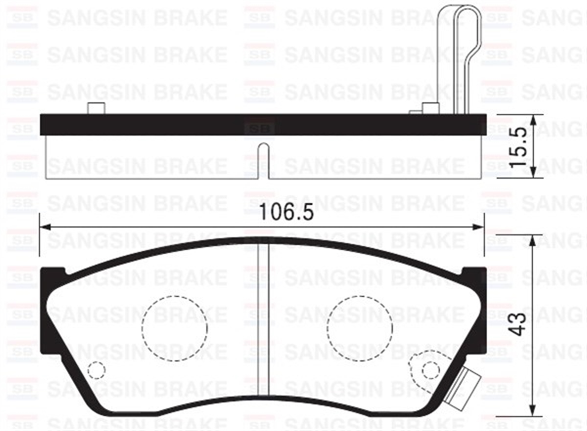 YEDEK PARÇABALATA ÖN DİSK SUBARU JUSTY 1.3 4WD 95-98 TATA INDICA 98 TURBOSUZ SUZUKI ALTO-SWIFT 02 GDB883 SANGSIN SP2009SANGSINSANGSIN SP2009