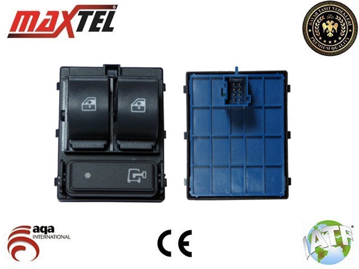 YEDEK PARÇACAM AÇMA DÜĞMESİ SOL 8 PİN MAVİ SOKET DUCATO IVMAXTEL18205129