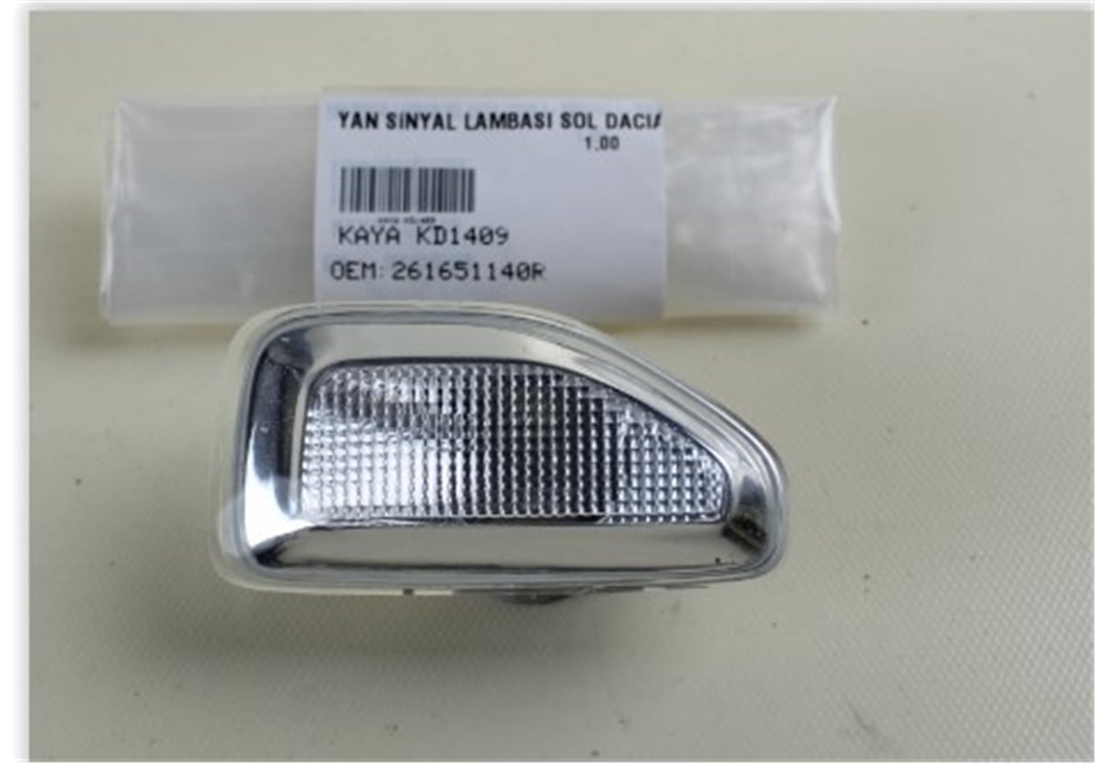 YEDEK PARÇAÇAMURLUK SİNYALİ SOL DOKKER/STEPWAYKAYA PLASTİK*KD1409