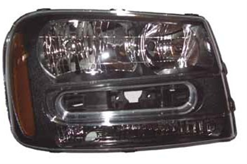 YEDEK PARÇAChevrolet Traıl Blazer- 02/06 Far Lambası Sağ Manuel Füme Sarı Sinyalli (Ls-Ss Model) 15179625MEYDAN5162-1001