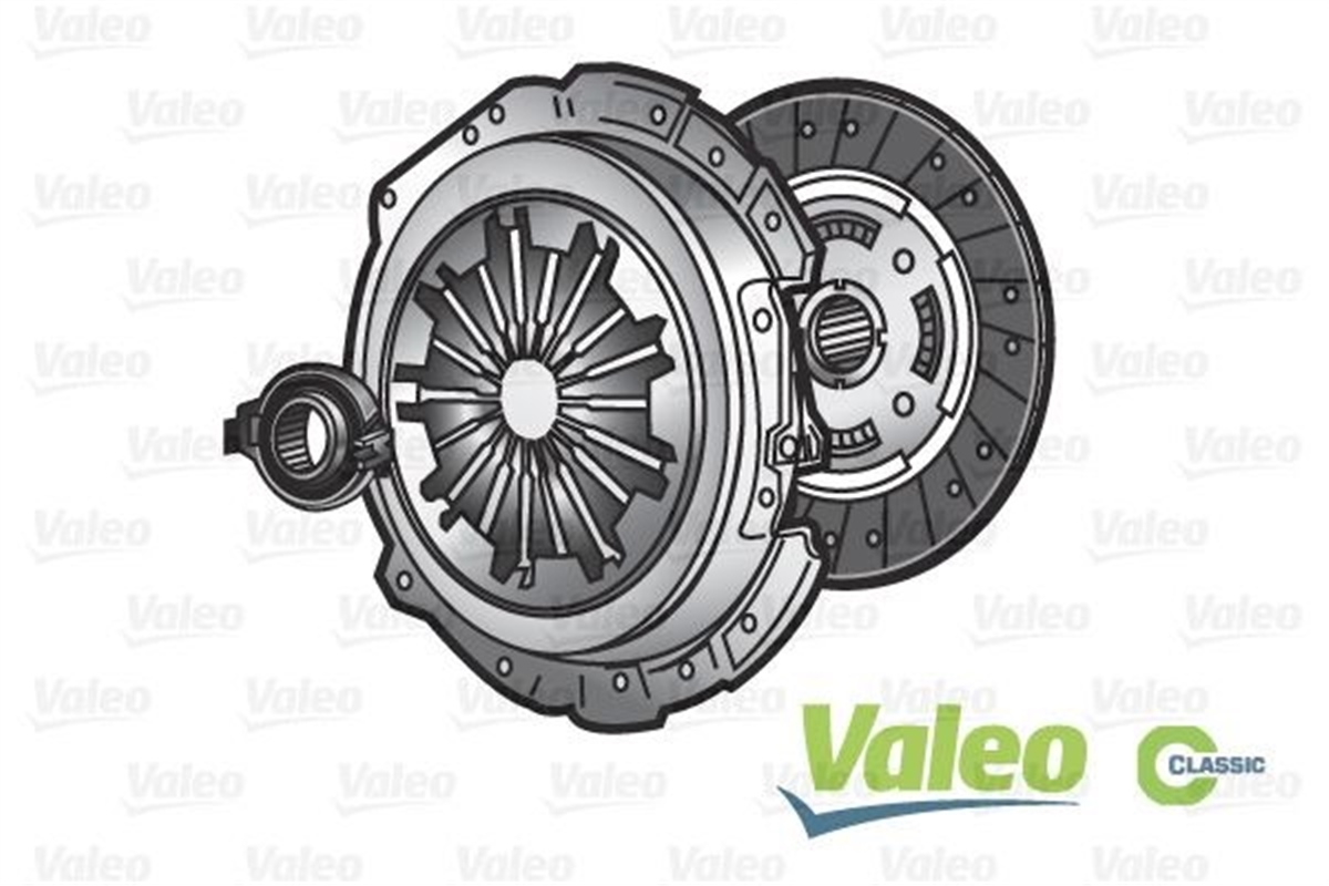 YEDEK PARÇACLASSIC-BİLYALI DEBRIYAJ SETİ BASKI DİSK RULMAN RENAULT CLIO II-KANGOO 1.5DCI VALEO 786031VALEOVALEO 786031