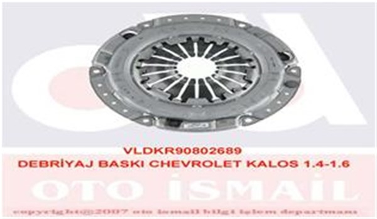 YEDEK PARÇADEBRIYAJ BASKI CHEVROLET KALOS-CRUZE 1.4-1.6 F14D3 VALEO 802689VALEOVALEO 802689