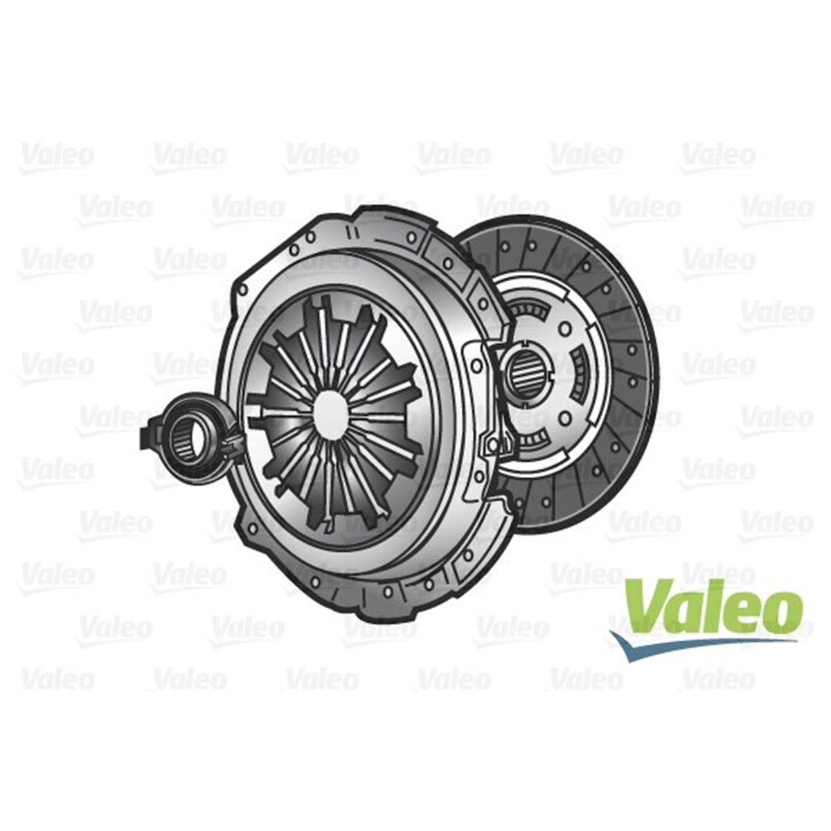 YEDEK PARÇADEBRIYAJ SETİ 622333200 / 622333600 / 3000950019 036198141AX VW GOLF5-JETTA-PASSAT-GOLF6-A3-LEON 05-13 BSE-BAG-BLF-BLP-BGU-CBZA-CBZB-BDJ 1,2 TSİ-1,6-1,6 FSİ-2,0 SDİ VALEO VAL 877326VALEOVALEO 877326