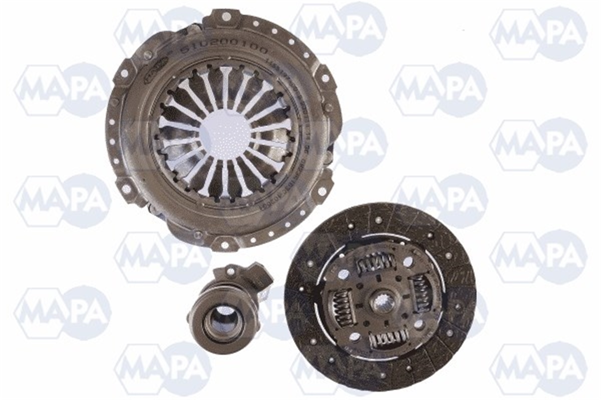 YEDEK PARÇADEBRIYAJ SETİ ASTRA G 1.8 16V-1.7 DTI 16V 98-05 CORSA 1.8-1.7DI 00-09 X18XE1 MAPA 016200108MAPAMAPA 016200108