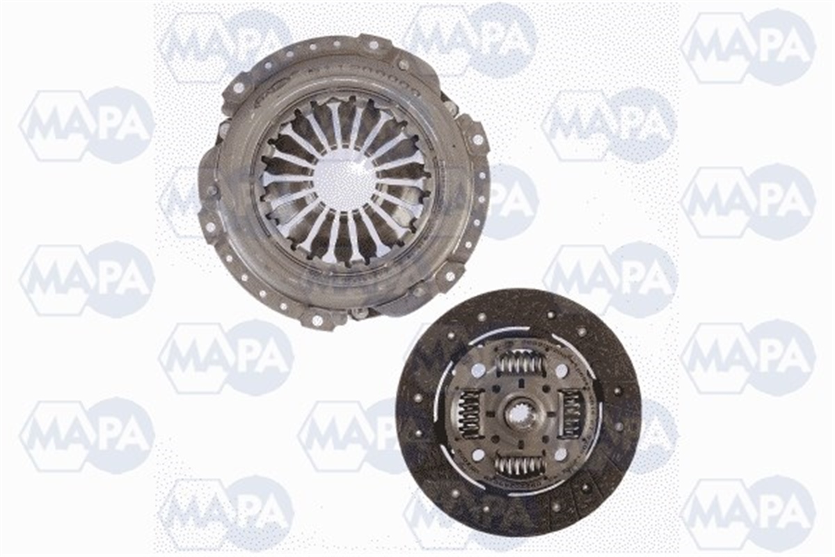 YEDEK PARÇADEBRIYAJ SETİ BASKI DİSK ASTRA F-CORSA B-TIGRA 1.6 16V-1.7TD X16XEL-X17DTL MAPA 004200209MAPAMAPA 004200209