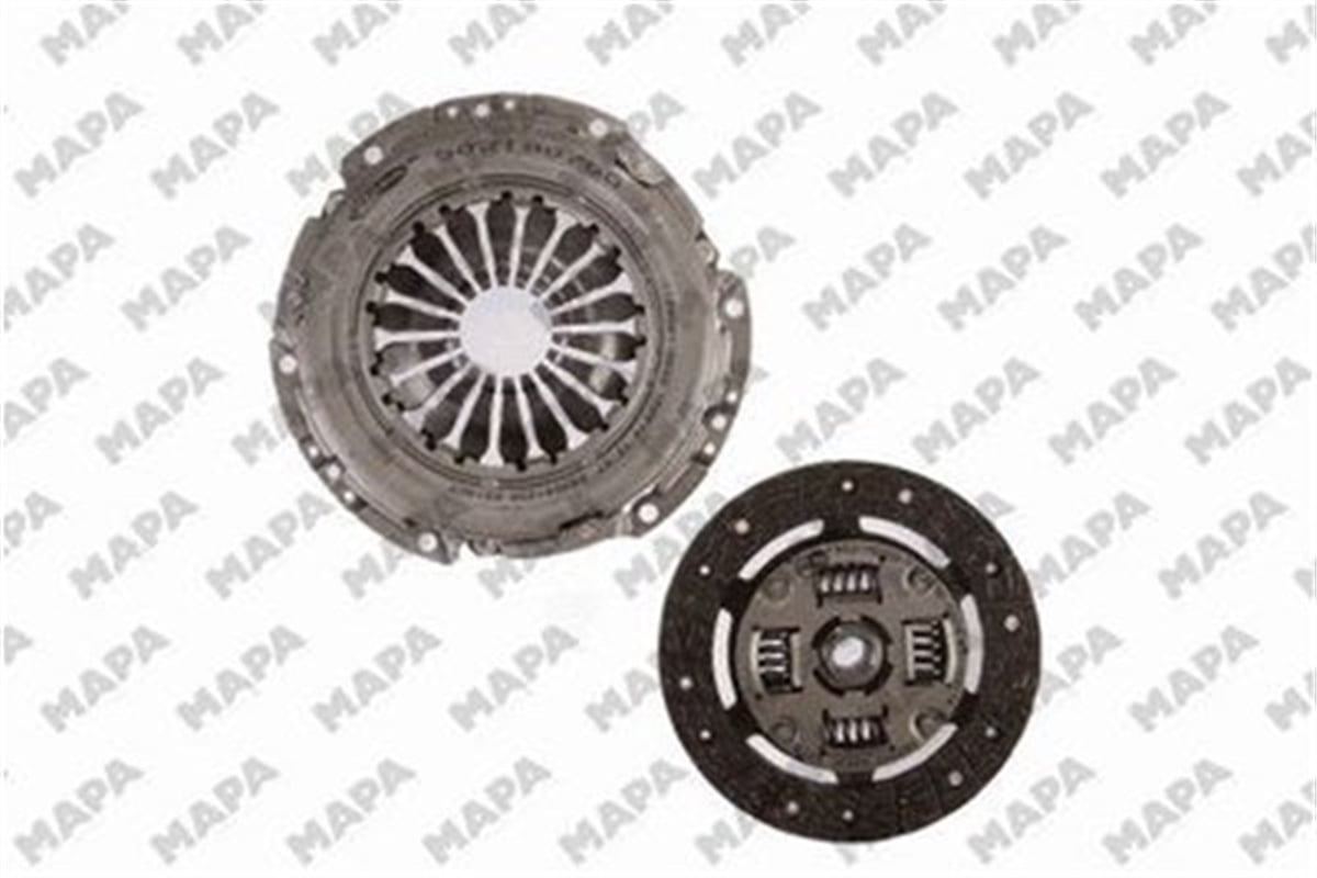 YEDEK PARÇADEBRIYAJ SETİ BASKI DİSK FIESTA V-FUSION-MAZDA 2 1.25 16V-1.3-1.4 01 1.25ZETEC-S-MEK-B5-IB5 MAPA 004190509MAPAMAPA 004190509