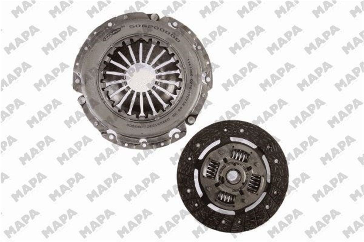 YEDEK PARÇADEBRIYAJ SETİ BASKI DİSK MEGANE II-KANGOO-CLIO III-SCENIC II-LOGAN 1.4-1.6İ.16 V K4M.8.00-K4J 780-MEK 7701476973 MAPA 006200109MAPAMAPA 006200109