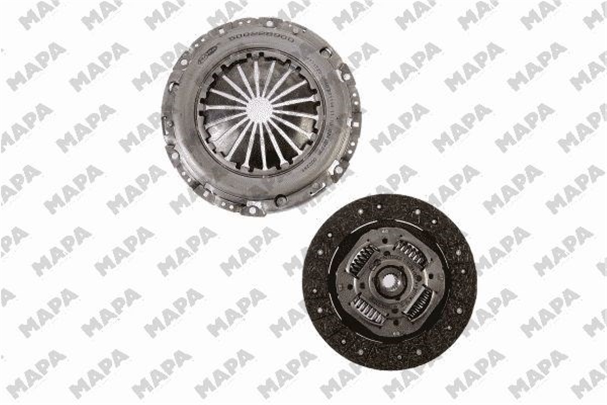 YEDEK PARÇADEBRIYAJ SETİ BASKI DİSK P407-P607-P807-C8 2.0-2.2 VALEO 826565 MAPA 001228109MAPAMAPA 001228109