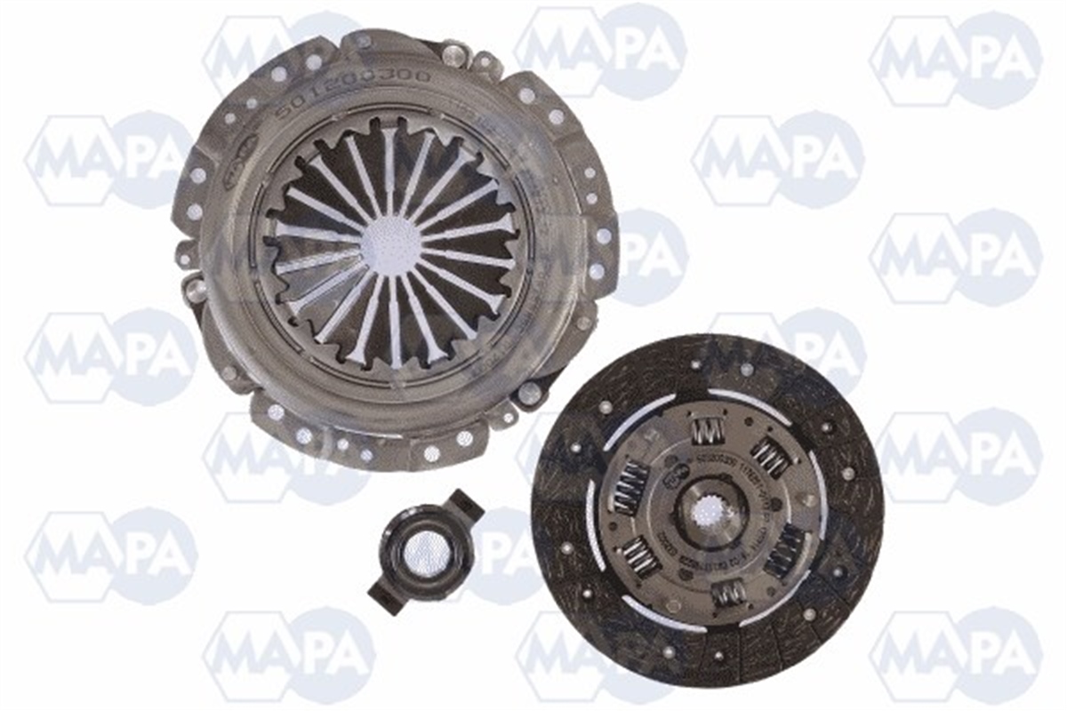 YEDEK PARÇADEBRIYAJ SETİ CITROEN BX 1.9D 83-94 VISA 1.7D 84-91 PEUGEOT 205 1.7D 83-87 305 II 1.9D 82-88 MAPA 015200900MAPAMAPA 015200900