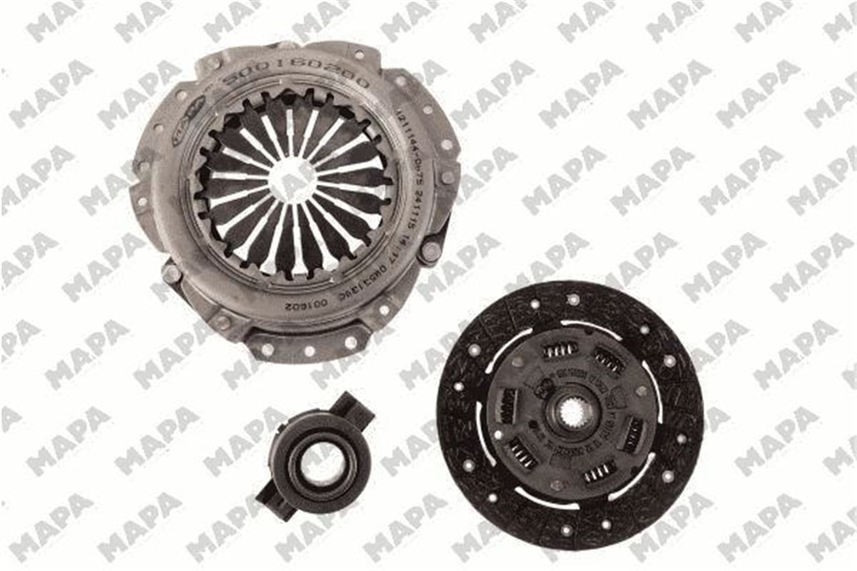 YEDEK PARÇADEBRIYAJ SETİ FIAT PANDA 141A 650 82-04 141A000 MAPA 001160200MAPAMAPA 001160200