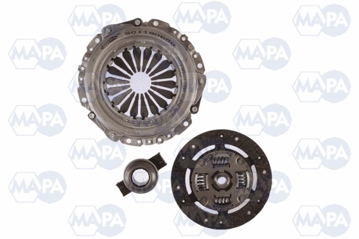 YEDEK PARÇADEBRIYAJ SETİ FORD ESCORT III 1.3-.16D 83-90 FIESTA II 1.4-1.6D 83-89 GAF-AWF-ABFT MAPA 006190900MAPAMAPA 006190900