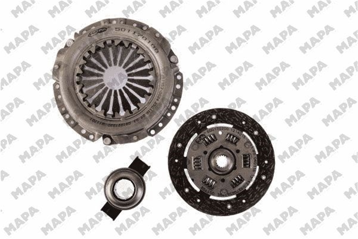 YEDEK PARÇADEBRIYAJ SETİ FORD ESCORT III GAA 1.1-FORD FIESTA I 1.0 83-89 TKB MAPA 002170200MAPAMAPA 002170200