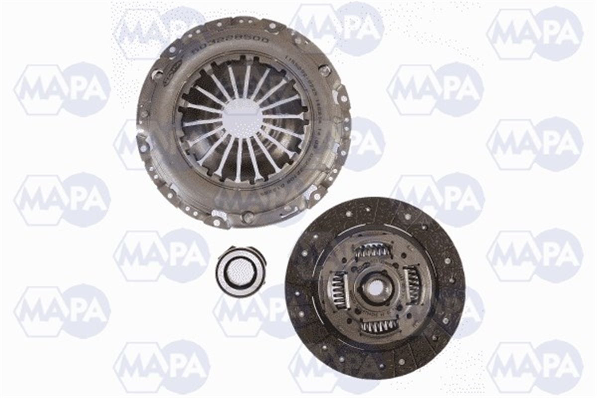 YEDEK PARÇADEBRIYAJ SETİ GOLF II 1.8 GTI 88-91 PASSAT III 1.8 88-91 TRANSPORTER IV 2.5-2.4D 90-03 AAB MAPA 001228800MAPAMAPA 001228800