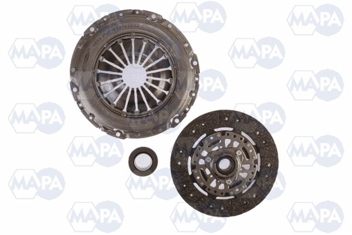 YEDEK PARÇADEBRIYAJ SETİ MERCEDES W638 V200-V230-VITO 113 2.0-114 2.3-110. 2.3 TD 96-03 LUKD 624301200 SABİT VOLANT İÇİN MAPA 009240900MAPAMAPA 009240900