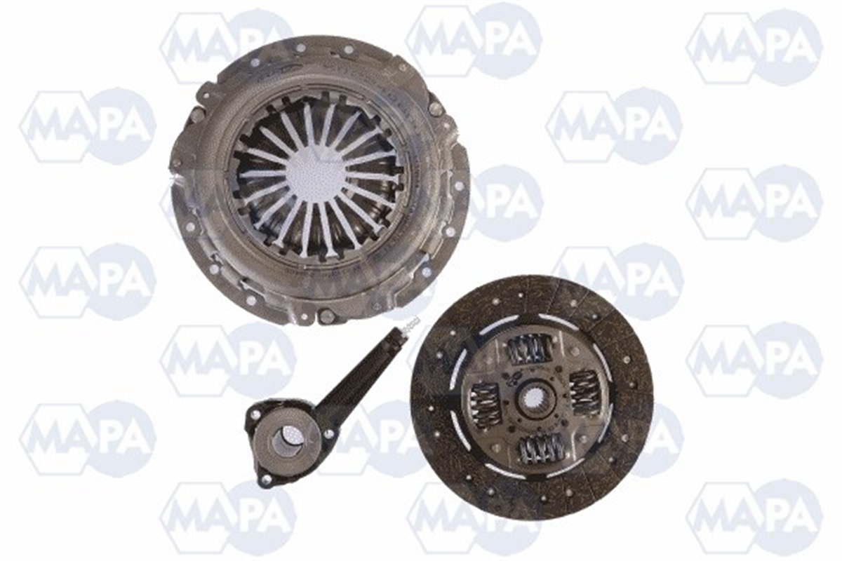 YEDEK PARÇADEBRIYAJ SETİ MOVANO 2.5D-2.8DTI 98-01 MASTER II 1.9DTI-2.5D 00 F9Q770 MAPA 005240208MAPAMAPA 005240208
