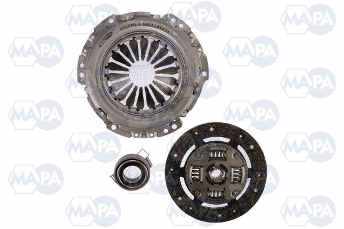 YEDEK PARÇADEBRIYAJ SETİ P107 1.0 05 TOYOTA YARIS1.0 VVT-İ 05 1KRFE YARI OTOMATİK MAPA 009190400MAPAMAPA 009190400