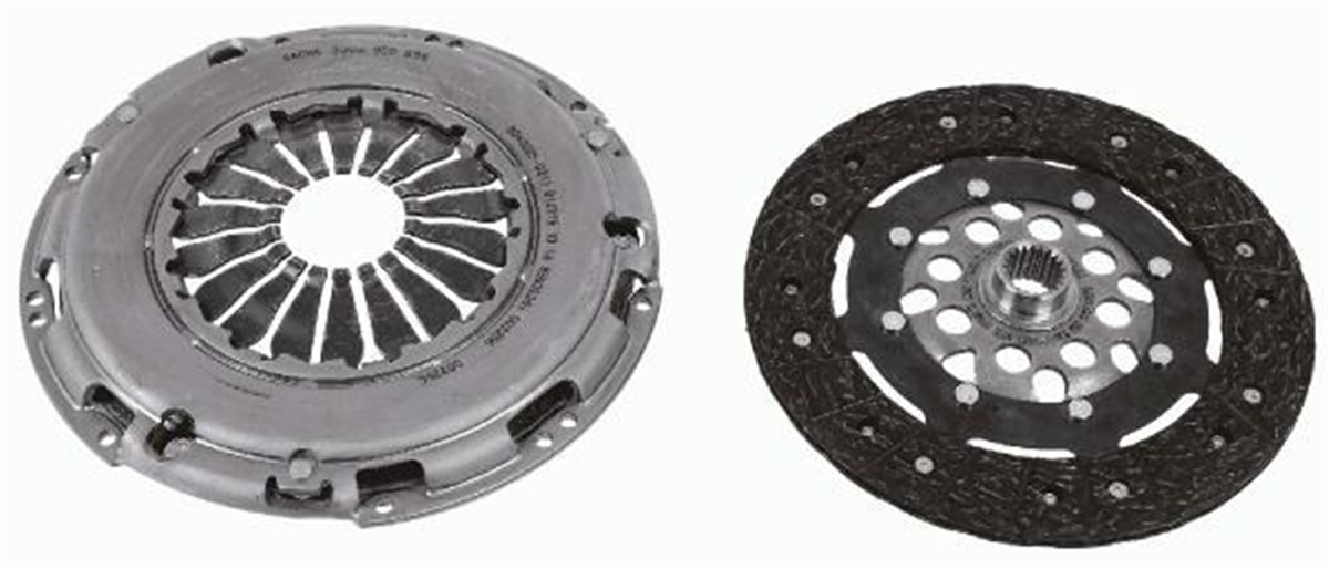 YEDEK PARÇADEBRIYAJ SETİ RULMANSIZ QASHQAI-NOTE 1.5 DCI 08-13 JUKE 2010 SACHS 3000950538SACHSSACHS 3000950538