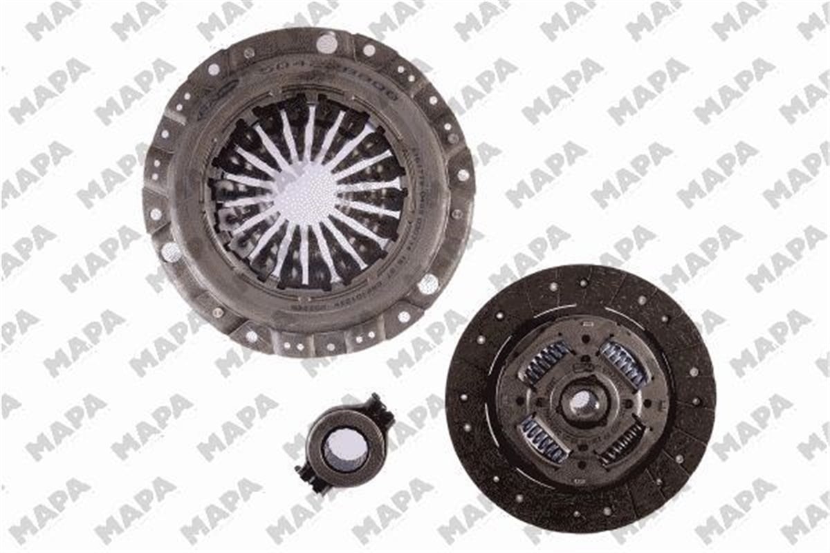 YEDEK PARÇADEBRIYAJ SETİ VW PASSAT 2.0-2.2 83-88 AUDI 100 2.1-2.0D 77-87 KX-HP-JS MAPA 005228700MAPAMAPA 005228700