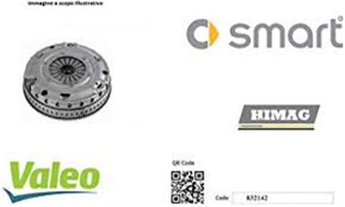 YEDEK PARÇADEBRIYAJ TAKIMI VOLANLI SMART CITY COUPE. CABRIO. CITY. COUPE . CROSSBLADE 98 04 VALEO 832142VALEOVALEO 832142